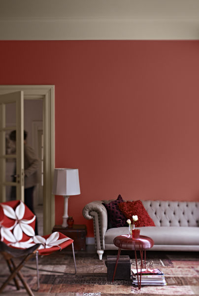 Create A Burnt Orange Living Room Ideas Dulux