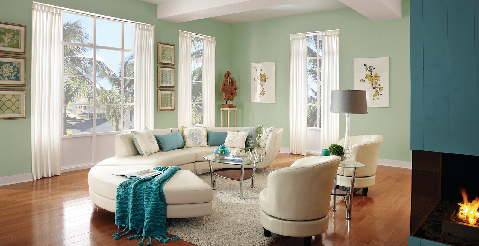 Calming Living Room Ideas And Inspirational Paint Colors Behr