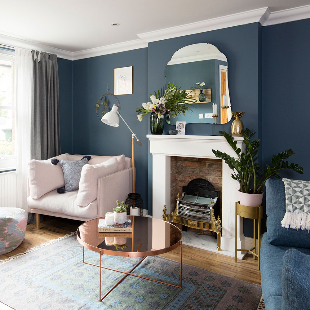 Blue Living Room Ideas From Midnight To Duck Egg See How Sophisticated Blue Can Be