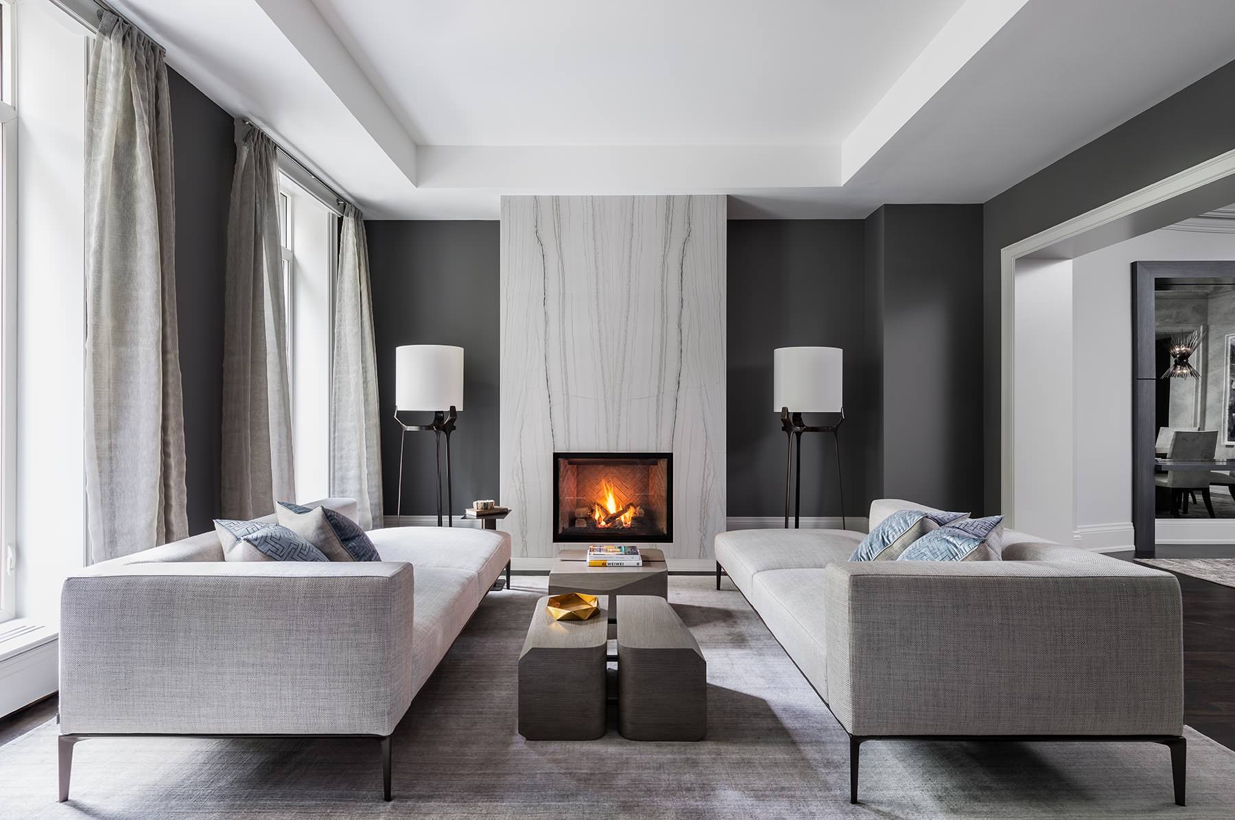75 Beautiful Gray Living Room Pictures Ideas January 2021 Houzz
