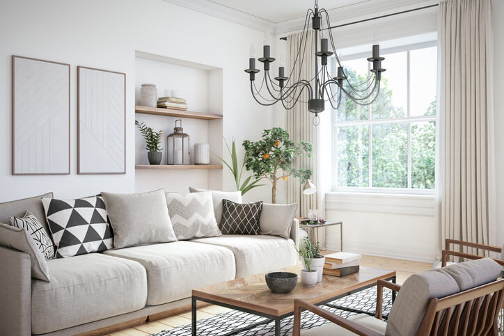 45 White Living Room Decor Ideas Bower Nyc